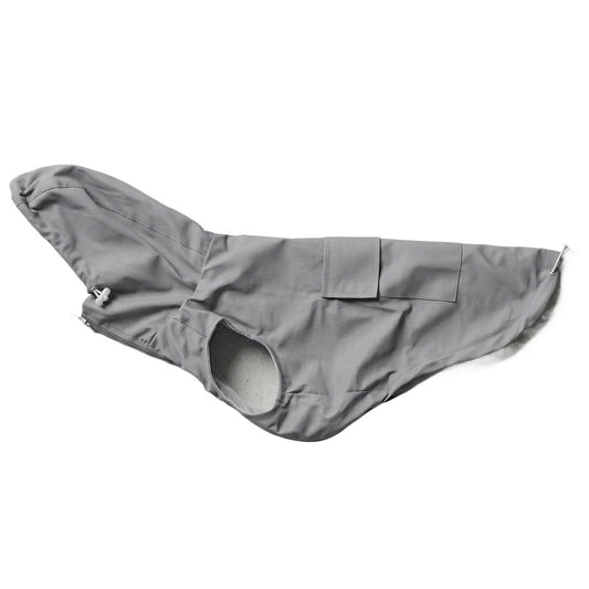 Hooded Dog Coat Waterproof for Italian Greyhound Whippet | Lightweight waterproof nylon dog vest for Italian Greyhounds. Offers UV protection. Ideal for outdoor walks.
